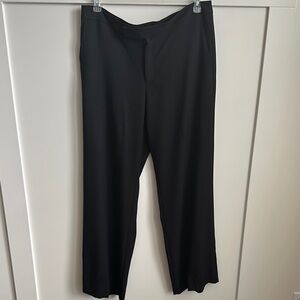 Women’s Classic Wide Leg Black Trousers, 14